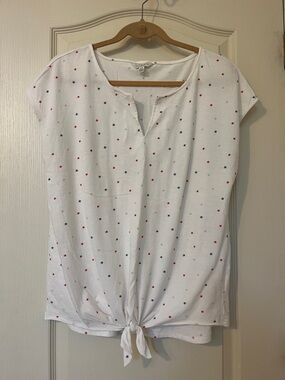 Lucky brand patriotic star top